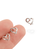 Tiny Heart Whisper Earrings