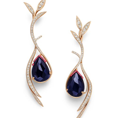 Enchanted Vine Drop Earrings