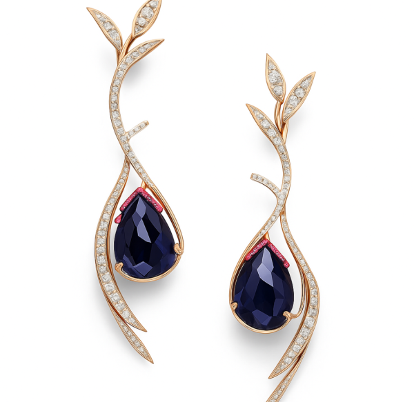 Enchanted Vine Drop Earrings