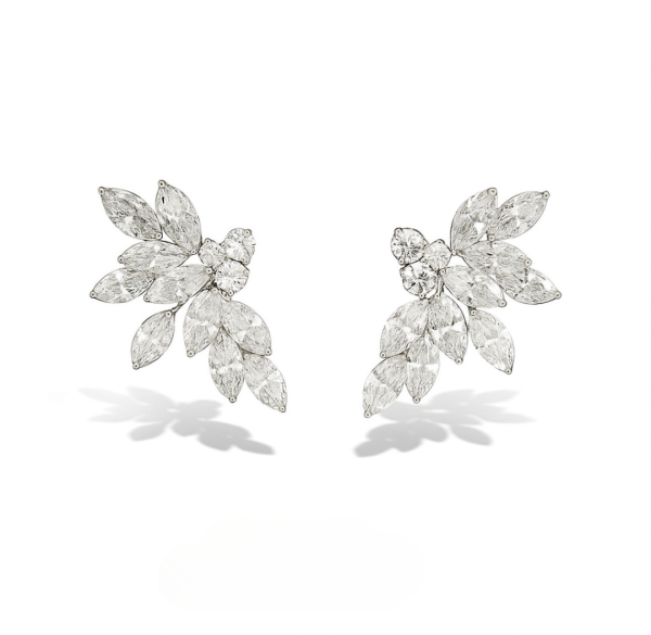 Radiant Bloom Cluster Earrings