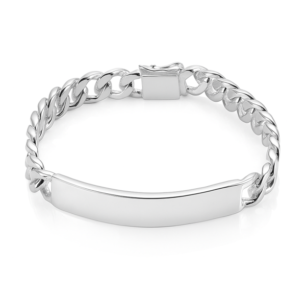 Sterling Link ID Bracelet